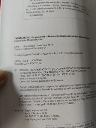 Santa Rosa un sector de la Necrópolis septentri...