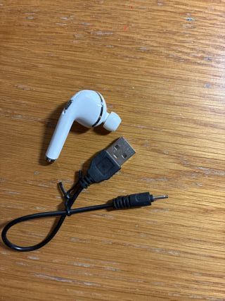 Casco inalámbrico blanco