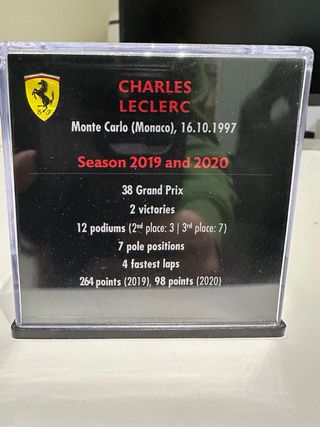 Casco Charles Leclerc - Ferrari 2021