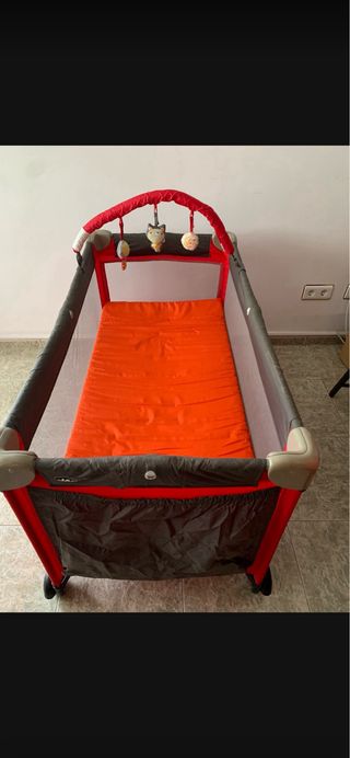 Cuna de viaje Jane con ruedas