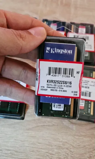 Memoria RAM Kingston DDR3L 8GB KVR16LS11/8