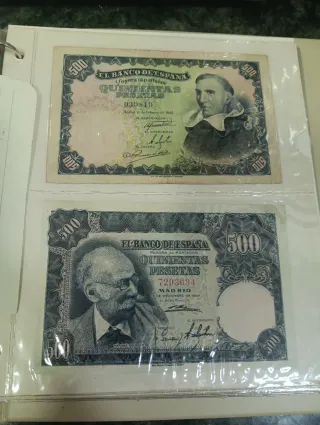 Colección de billetes de España