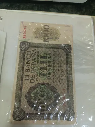 Colección de billetes de España