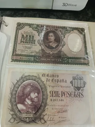 Colección de billetes de España