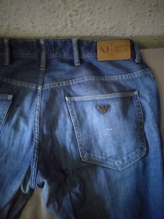 Pantalón Vaquero Slim Armani Talla 44