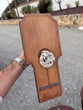 Apliques vintage madera y metal