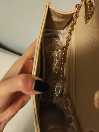 Borsa Mario Valentino Beige Oro
