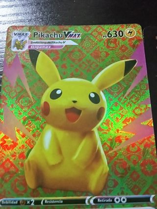 Pikachu VMAX, Snorlax EX, Charizard EX Cartas