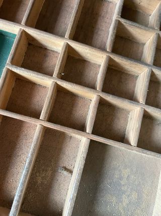 Chivalete de imprenta antiguo