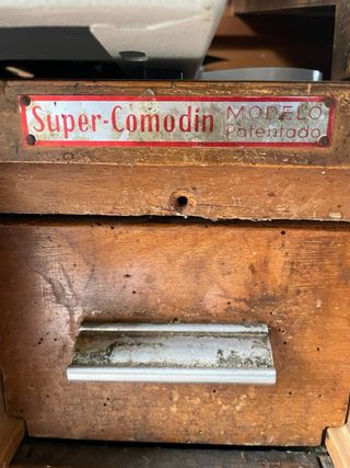 Chivalete de imprenta antiguo