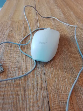 Ratón Besik USB Blanco