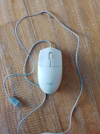 Ratón Besik USB Blanco