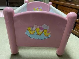 Lote Baby Fever cuna muñeca años 80