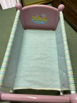 Lote Baby Fever cuna muñeca años 80