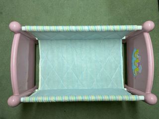 Lote Baby Fever cuna muñeca años 80