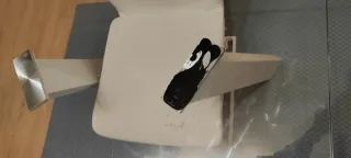 Mesa Comedor Cristal y Metal