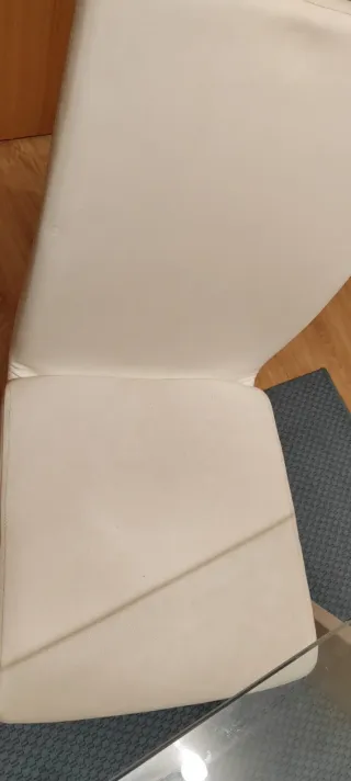 Mesa Comedor Cristal y Metal