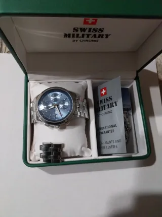 Reloj Swiss Military Calibre 7750 Automático 39mm.