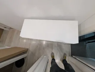 Cómoda blanca lacada 4 cajones