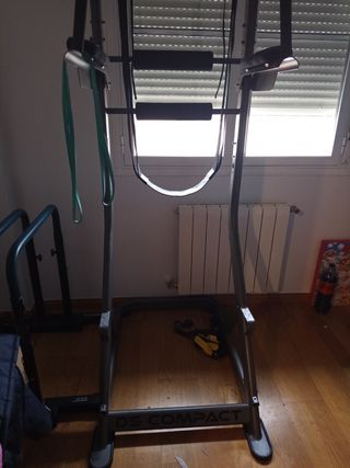 Estación Dominadas DS Compact y Barras Paralelas