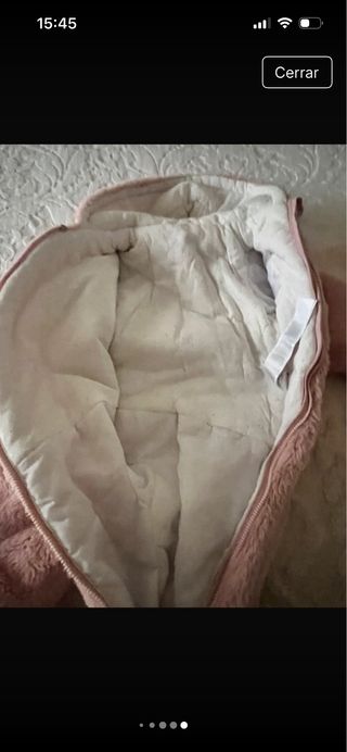 Buzo niña peluche rosa