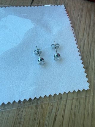 Joyero Corazón Flor Eterna + Pendientes