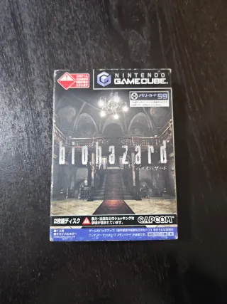 Biohazard GameCube con Pegatina (Survival Horror)