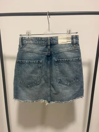 Saia de ganga azul forte