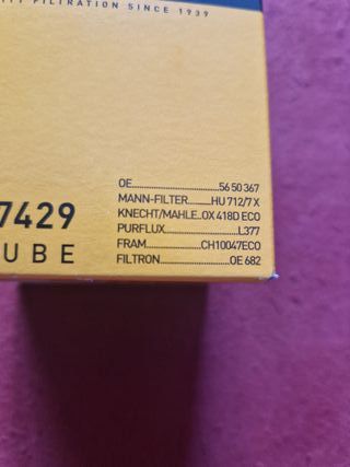 Filtro Olio WIX WL7429