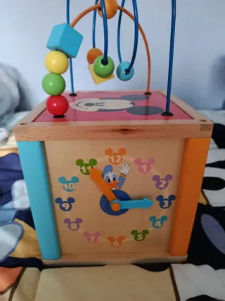 Caja de motricidad Mickey Mouse madera