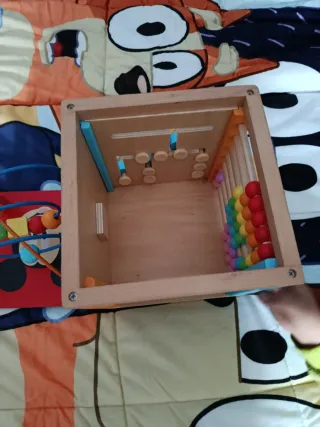 Caja de motricidad Mickey Mouse madera