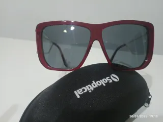 Gafas de Sol Soloptical Rojas y Grises