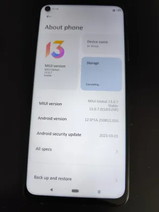 Xiaomi Redmi Note 9T antracite. 5G