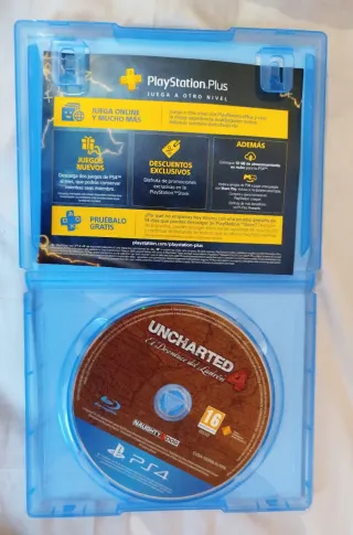 Uncharted 4: El Desenlace del Ladrón PS4