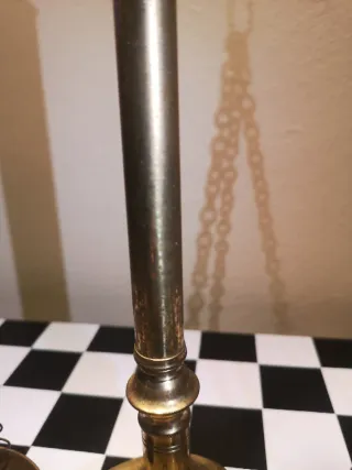 Balanza antigua de latón