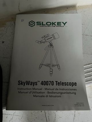 Telescopio Slokey SkyWays 40070