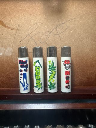 4 accendini Clipper rari