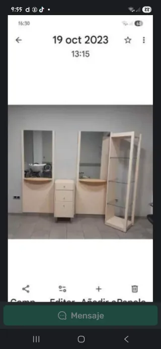 Mobiliario Peluqueria