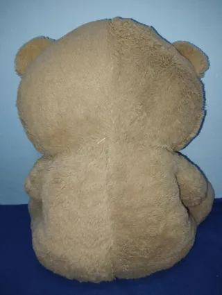 Oso de peluche marrón con corazón