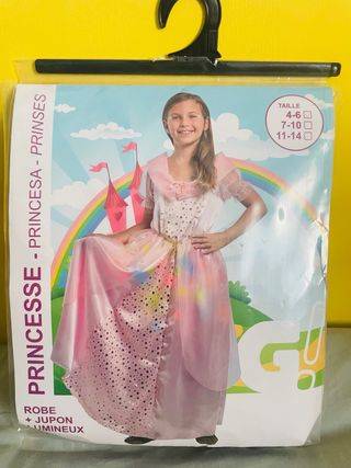 Disfraz Princesa Talla 4-6