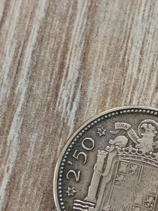 2,5 pesetas 1953 *54