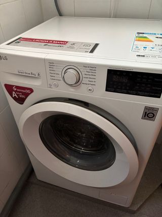 Lavadora LG Direct Drive 8kg