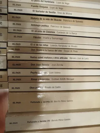 Libros grandes clásicos españoles