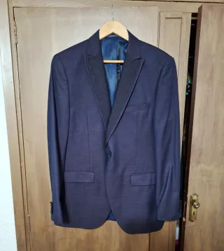 Traje Hombre Morado Boda Novio Padrino