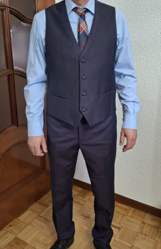Traje Hombre Morado Boda Novio Padrino