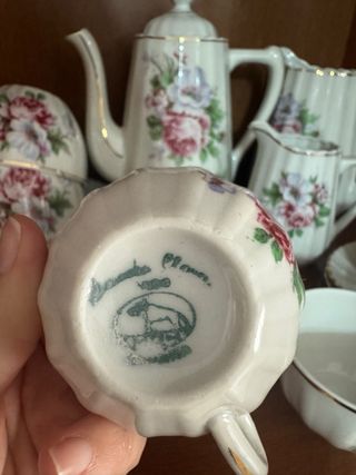 Juego de café Santa Clara porcelana