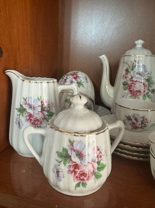 Juego de café Santa Clara porcelana