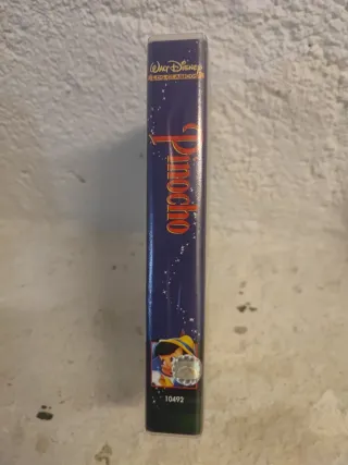 VHS Disney Pinocho Los Clásicos Español