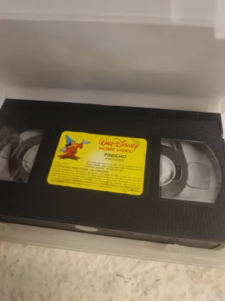VHS Disney Pinocho Los Clásicos Español