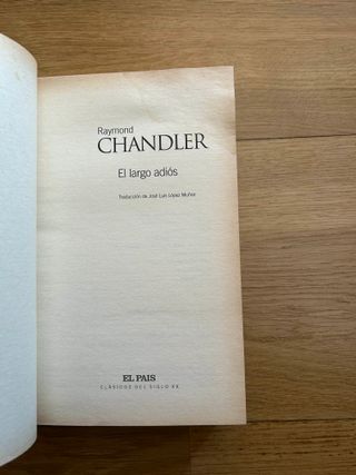 El largo adiós - Raymond Chandler